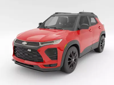 3D model of the Chevrolet Trailblazer car 3D model