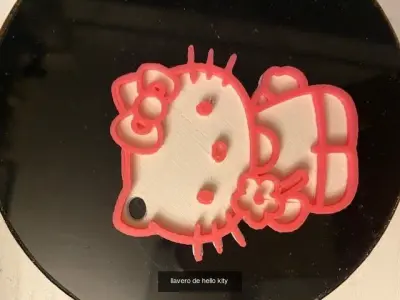 llaveros toy car with wheels 3D Model Pack