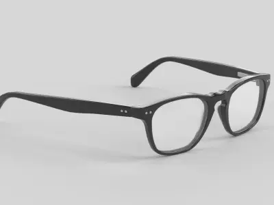 Old Sport Eyewear Glasses Low-poly 3D model