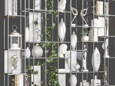 decorative set 47 3D model purchase