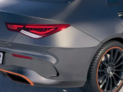 Mercedes-Benz CLA AMG 2020 3D model
