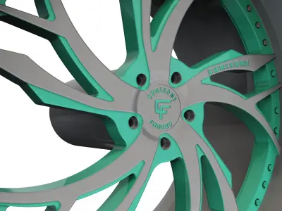 corleone lontano wheel  3D print model