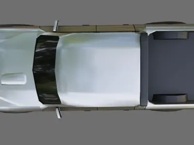 Pickup Truck - Car - Mitsubishi L200 Outdoor - Picape - Carro 3D model