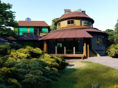 UZIMAKI NARUTO HOUSE 3D model