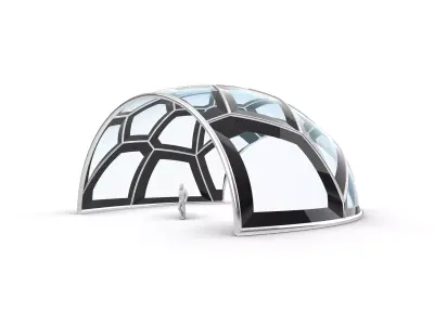 Voronoi Pavilion Stand Alone Structure v1 3D model