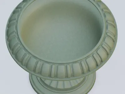 Garden urn planter12 3D model