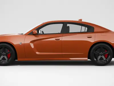 Dodge Charger Hellcat 2019 3D model