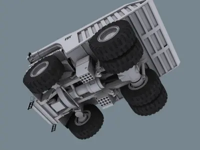 Your Dump Truck - 3d animated truck model 3D model