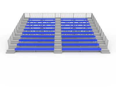 Bleachers 59 3D model