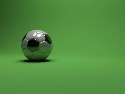 football soccer ball Low-poly 3D model purchase