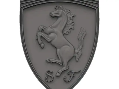 Car logo Fridge Magnets V1 3D print model