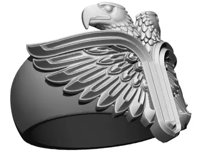 Eagle Ring Rider  3D print model