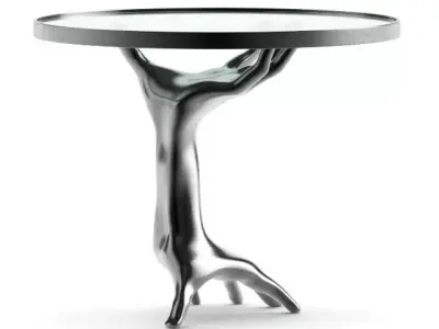 Kelly Wearstler - Dichotomy Table Low-poly 3D model