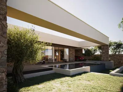 Modern Villa 3D model