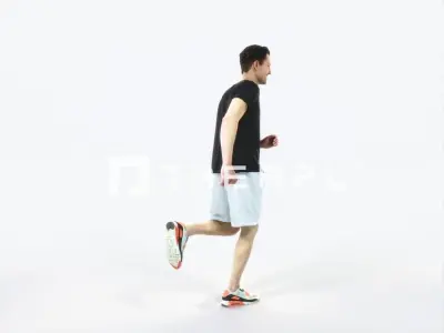 Virtue 02C Running Jogging Football Sports Man Low-poly 3D model