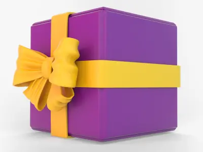 Gift Box  3D model