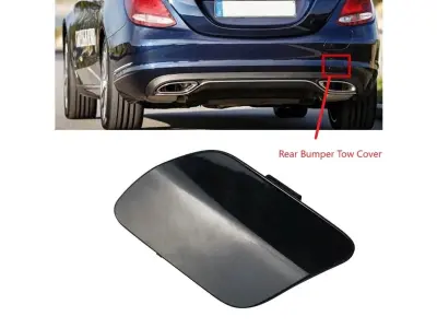 Mercedes W205 Rear Bumper Tow cover 3D print model