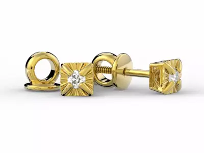 Earrings - 14 - 3D print model