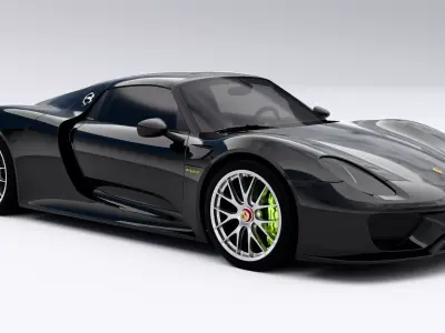 Porsche 918 Spyder 3D model