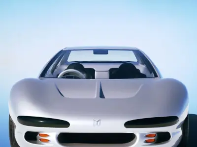 Isuzu 4200R Concept 1989 Low-poly 3D model