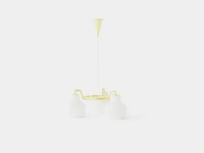 VL Ring Crown 3 Pendant Lamp Low-poly 3D model