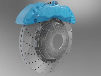 Brake Disc 3D model