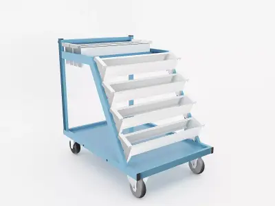 CNC Lagersysteme - bedrunka-hirth 3D model