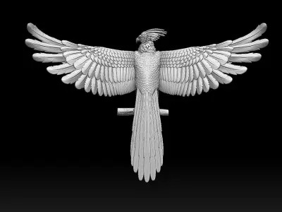 phoenix 3D print model