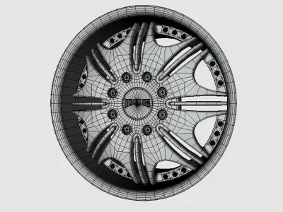 Wheels DUB R22 3D model