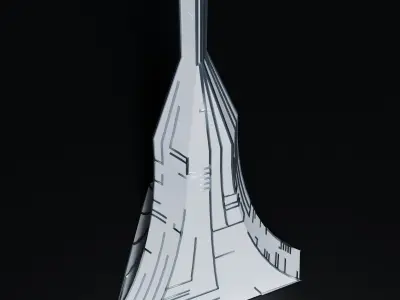 Lamp Post Collection - Utopia 3D model