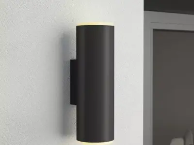 Josie Bulb LED Outdoor Armed Sconce Free 3D model