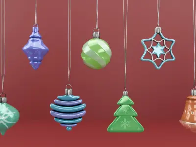 Christmas Toys Texture