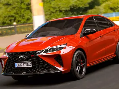 Chery Arrizo 5 GT 2025 3D model