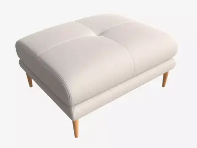 Footstool Ercol Aosta 3D model