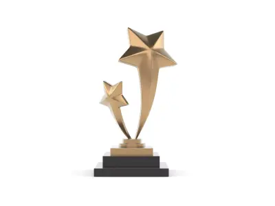 Trophy Cup Collection 3D model 18