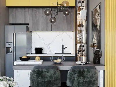 Architectural Modern 3D model