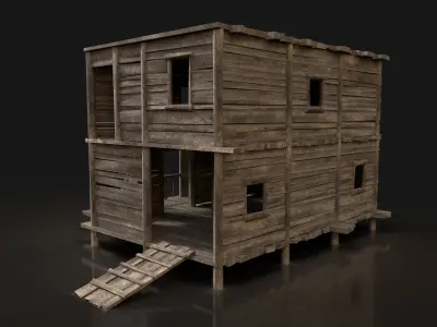 Free for awesome people Free low-poly 3D model 3