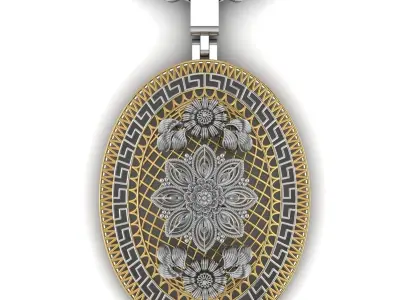 Pendant 3D print model