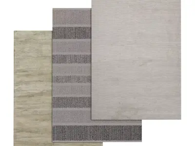Rug Set 998 3D model