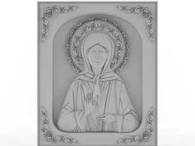 Matrona of Moscow 3D print model