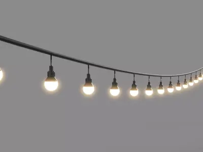 Lights Strings 3D model