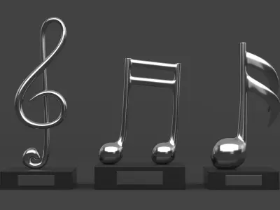 Trophy Cups 3D model 53