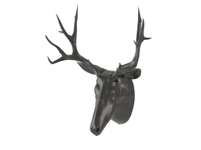 Deer mount decorative 3D model