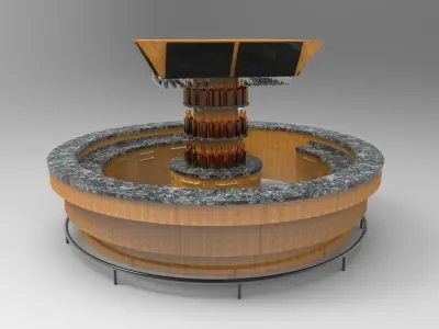 Round Bar 3D model