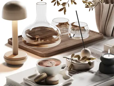Decorative Set 34 3D model purchase