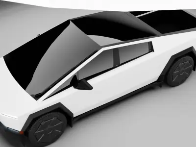 Tesla Cyber Truck 2024 3D model