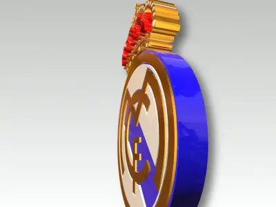 Real Madrid Badge 3D model