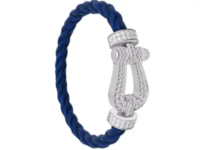 Force Extra Large XL Diamond bracelet 3D print model