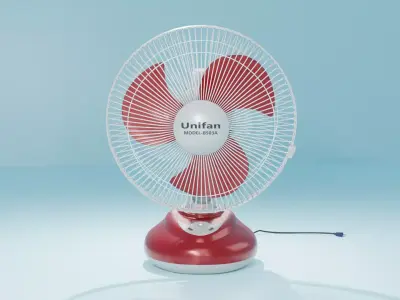 Rechargeable Table Fan  3D model