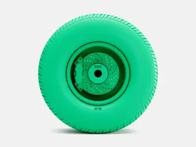 15x10 Weld Pro Star Wheel Hoosier Pro Street 31x12 Tire 3D print model